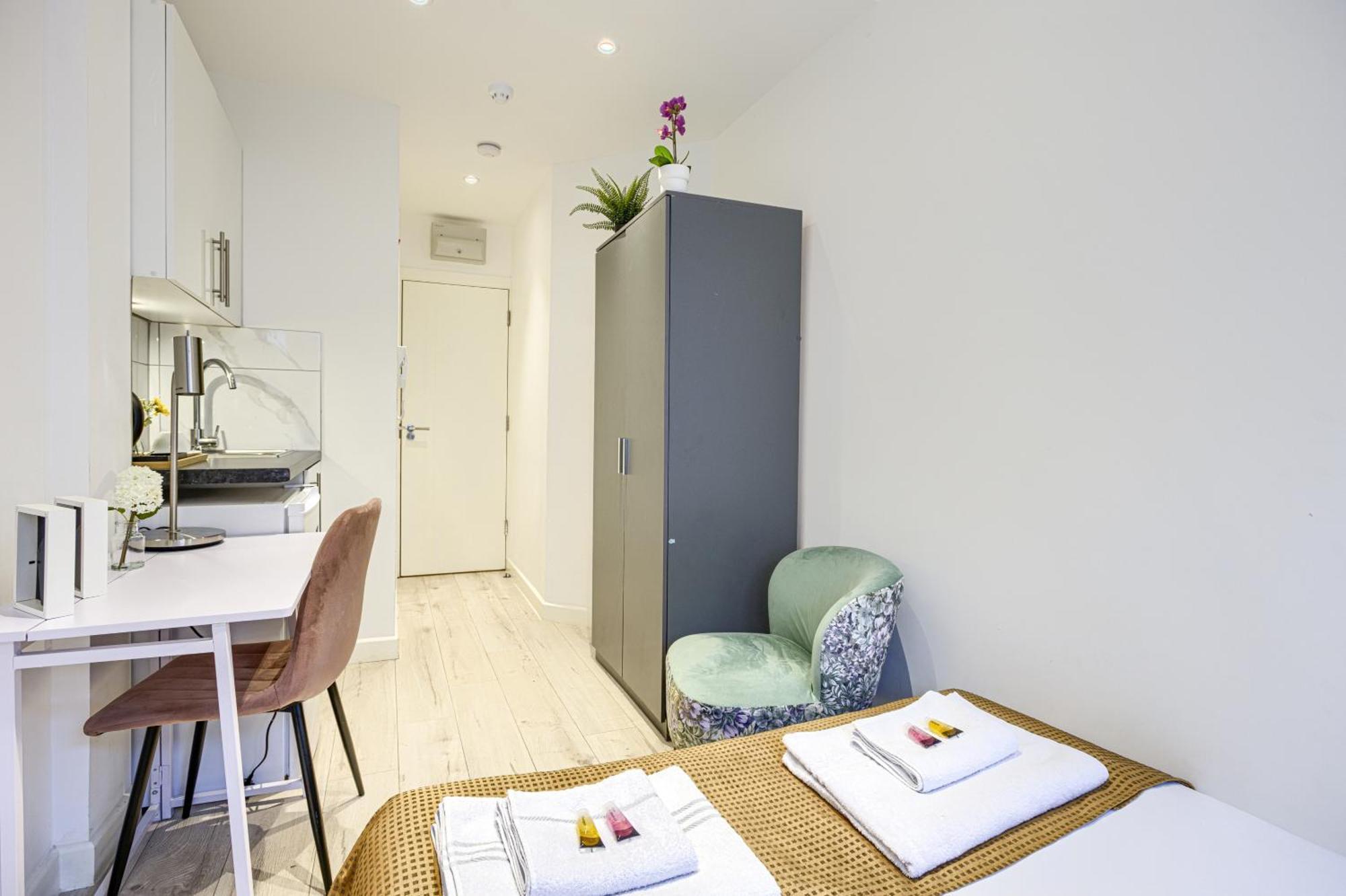 The Finsbury Deluxe Apartments Londres Habitación foto
