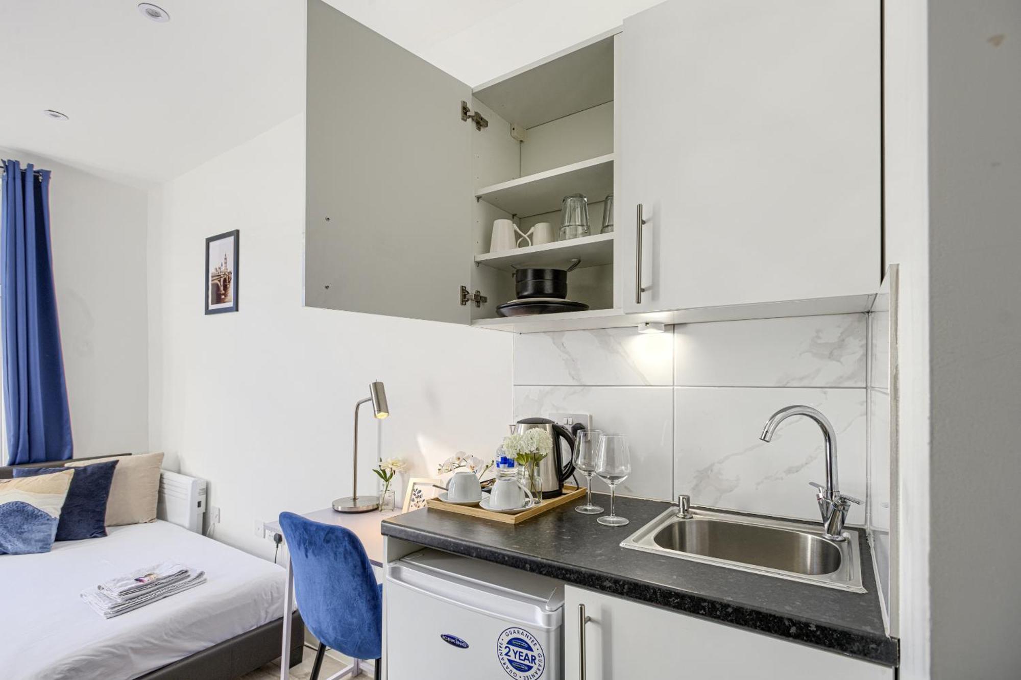 The Finsbury Deluxe Apartments Londres Habitación foto